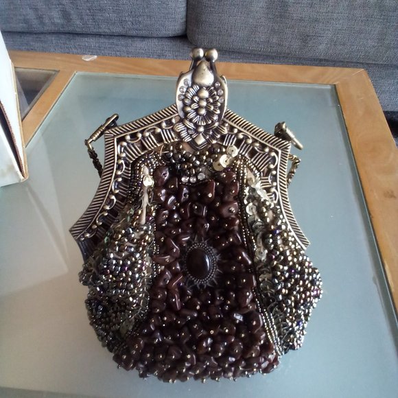 Vintage beaded bag - Picture 2 of 4